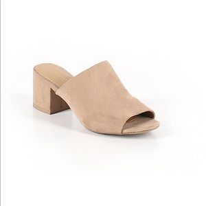 Christian Siriano Suede Mules size 8